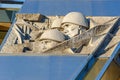 Detail of obelisk in Belarusian Great Patriotic War Museum in Minsk. Belarus