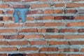 detail of Old brick wall ,texture grunge vintage Royalty Free Stock Photo