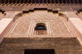 Detail of building in Ben Youssef Madrasa