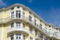 Detail of old buildings from the center of Sofia Royalty Free Stock Photo