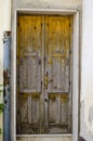 Detail old door closed Royalty Free Stock Photo