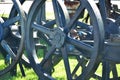 Iron wheel detail