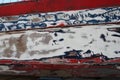 Detail of old paintwork Royalty Free Stock Photo