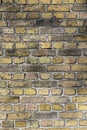 Detail of old rotten brick wall Royalty Free Stock Photo