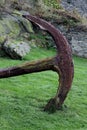 Detail of old rusting Anchor