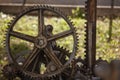 Old rusty gears 9 Royalty Free Stock Photo