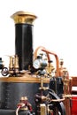 Detail of old steam machine