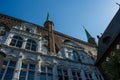 Detail of the old town hall of lubeck Royalty Free Stock Photo