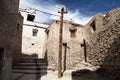 Detail from old town - Leh - ladakh - Jammu and Kashmir Royalty Free Stock Photo