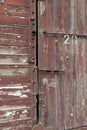 Detail of an old train wagon Royalty Free Stock Photo