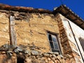 Detail of Old Wattle and Daub Building, Greece