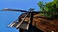 Detail of an old windmill