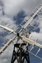 Detail of old windmill, Norfolk Broads Royalty Free Stock Photo