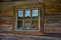 Detail of old wooden house Royalty Free Stock Photo