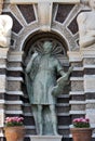 Detail of the Organ Fountain, Villa d`Este, Tivoli, Italy