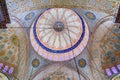 Detail of ornate dome of the Sultan Ahmed or Blue Mosque in Istanbul, Turkey Royalty Free Stock Photo