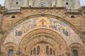 Detail of the ornate Sagrat Cor church, Tibidabo