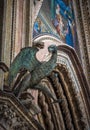 Detail of Orvieto Cathedral Duomo di Orvieto, Umbria, Italy Royalty Free Stock Photo