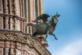 Detail of Orvieto Cathedral Duomo di Orvieto, Umbria, Italy Royalty Free Stock Photo