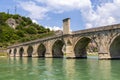 Detail of Ottoman Mehmed Pasha Sokolovic stone bridge 3