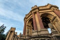 Detail of the Palace of Fine Arts - San Francisco, California, USA Royalty Free Stock Photo