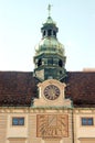 Detail of the Palace of the Royal Court of Vienna in Austria Royalty Free Stock Photo