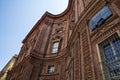 Detail of Palazzo Carignano, Turin, Italy