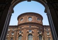 Detail of Palazzo Carignano, Turin, Italy