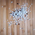 Paper confetti from hole puncher Royalty Free Stock Photo