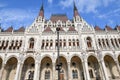 Detail of the Parliament at Budapest in Hungary Royalty Free Stock Photo