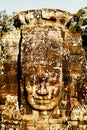 Detail of a part of an old temple in Angkor Wat