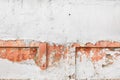 Detail of patterns and textures on cement wall Royalty Free Stock Photo