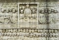 Detail of the pedestal of Obelisk of Theodosius in Istanbul, Turkey