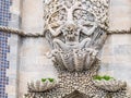 Detail in Pena National Palace in Sintra Near Lisbon Portugal Royalty Free Stock Photo
