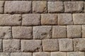 Detail of perfect Inca stonework Royalty Free Stock Photo