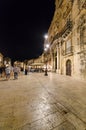 Detail of Piazza Duomo in Ortigia Syracuse