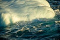 detail of a iceberg Royalty Free Stock Photo