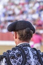 Detail of Pigtail, in the XIX century the bullfighters Royalty Free Stock Photo
