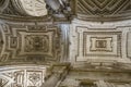 Detail pillars cruciform Corinthians in the area of the dame Royalty Free Stock Photo