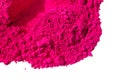 Detail of pink color for holi