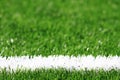 Detail of plastic soccer grass Royalty Free Stock Photo