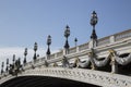 Detail on Pont Alexandre III Bridge; Paris Royalty Free Stock Photo