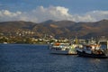 Detail of the port of Agios Nikolaos