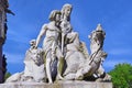 Detail of the Prince Albert Memorial, Hyde Park, London Royalty Free Stock Photo