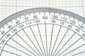 Detail of protractor