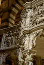 Detail of the pulpit of Giovanni Pisano 1302-1310, Duomo, Pisa, Italy