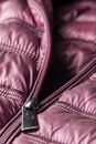 Purple winter jacket, waterproof and windproof material