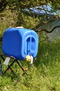Rainwater barrel tap