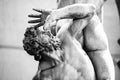 Detail of the of the Sabines is a statue Royalty Free Stock Photo