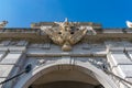 Detail of the 4rd Gate of the Citadel Alba-Carolina in Alba Iulia, Romania, officially declared Capital of the Great Union of